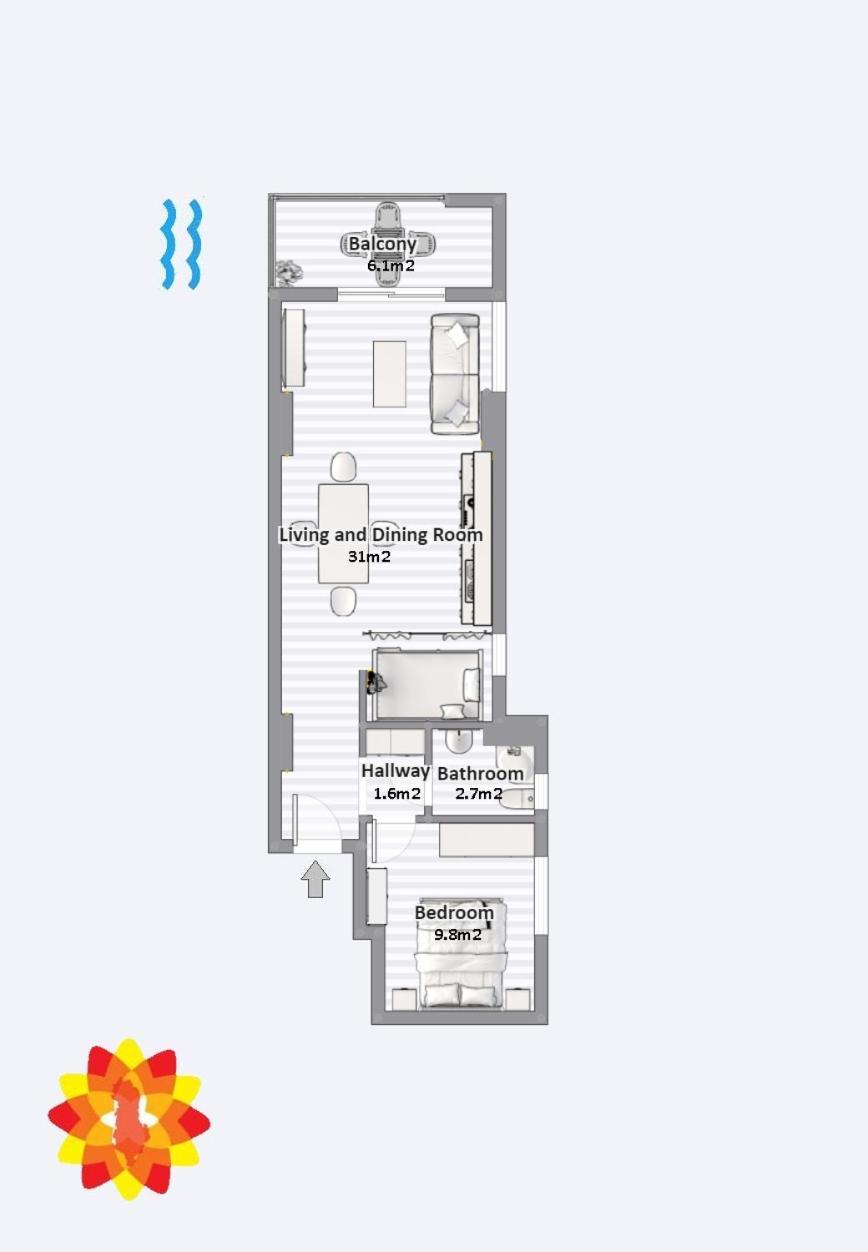 Sail Ocean View Apartments ساراندا المظهر الخارجي الصورة